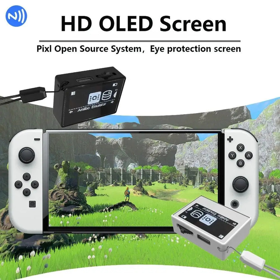 Gift Universal HD Intelligent Simulator Pixel Style NFC Smart Emulator Minimalist System Game Emulator for Nintendo/Switch