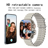 4G Smart Watch Android SIM Card  with Camera Whatsapp Notification Answer Call Custom Watchface Weather Smartwatch VS S9 Ultra