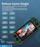 Powkiddy X55 5.5 inch IPS Screen Handheld Game Console Open Source RK3566 Retro Video Games Console Player Box Children's Gifts
