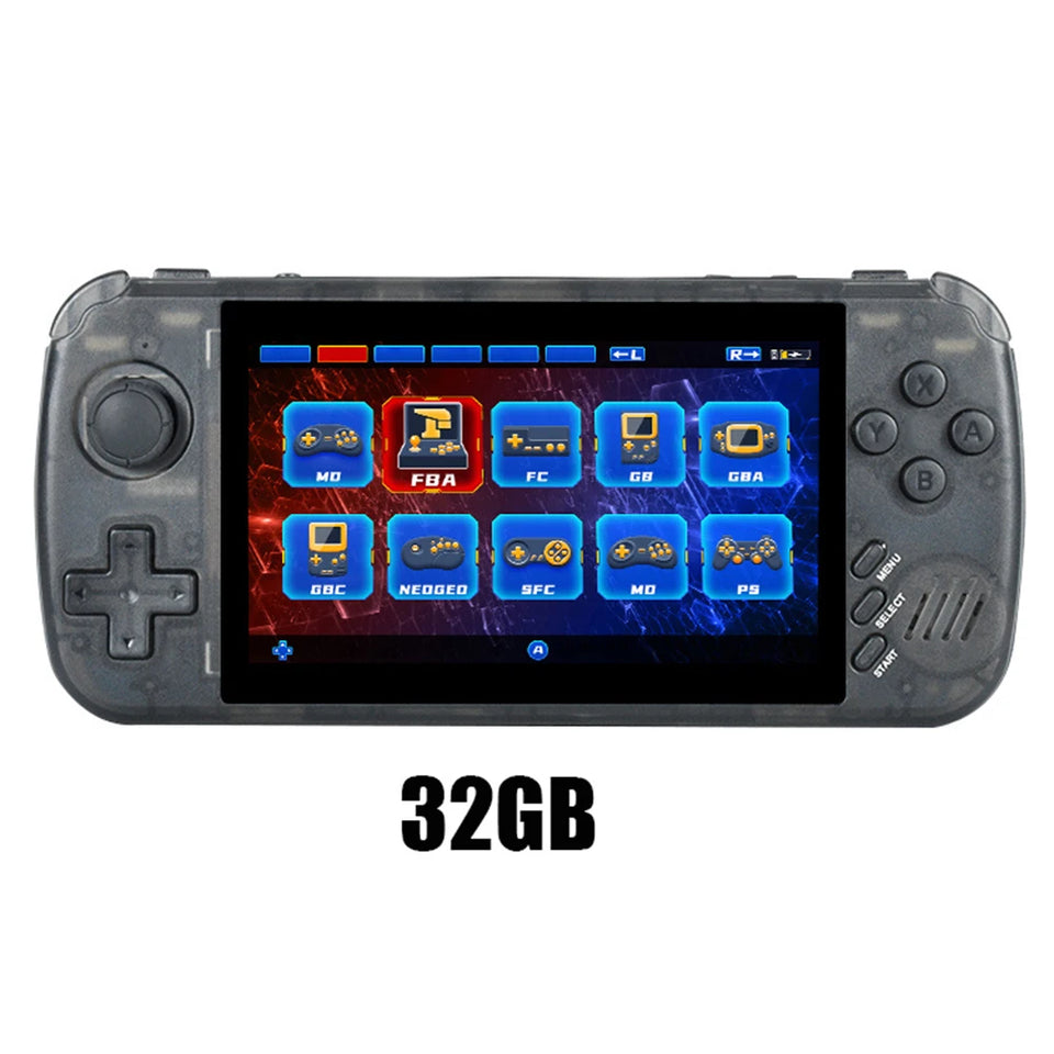 X39 Pro Handheld Game Console With 4000+ Games 4.5 Inch IPS Screen 3000mAh Rechargeable Battery Game Console Ideal Gift For Kids