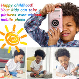 New Kids Camera 1080P Handheld 2.4 Inch HD Screen Childrens Digital Camera Video Recorder Toys for Kids Baby Girl Birthday Gift
