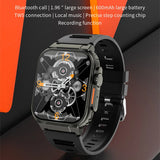 3ATM Waterproof AMOLED Bluetooth Call Smart Watch Men 600Mah Large Battery 100+ Sport GPS Fitness tracker Smartwatch Man 2024NEW