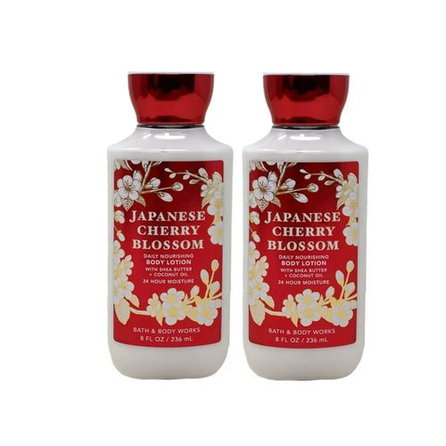 Bath & Body Works Japanese Cherry Blossom Travel Size Daily Nourishing Body Lotion 8 fl oz/ 236 ml