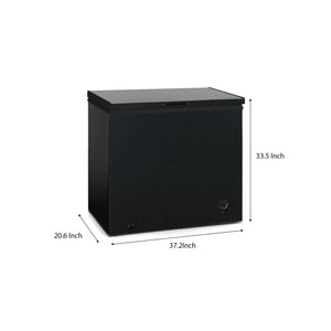 Arctic King 7 Cu ft Chest Freezer, Black