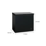 Arctic King 7 Cu ft Chest Freezer, Black