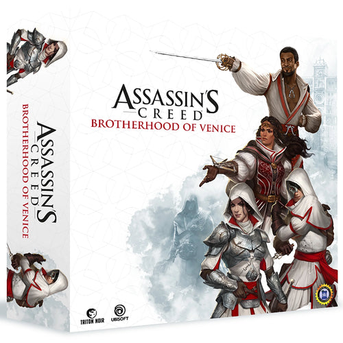 Assassin’s Creed®: Brotherhood of Venice - Miniatures Story Driven Board Game, Ages 12+, 1-4 Players