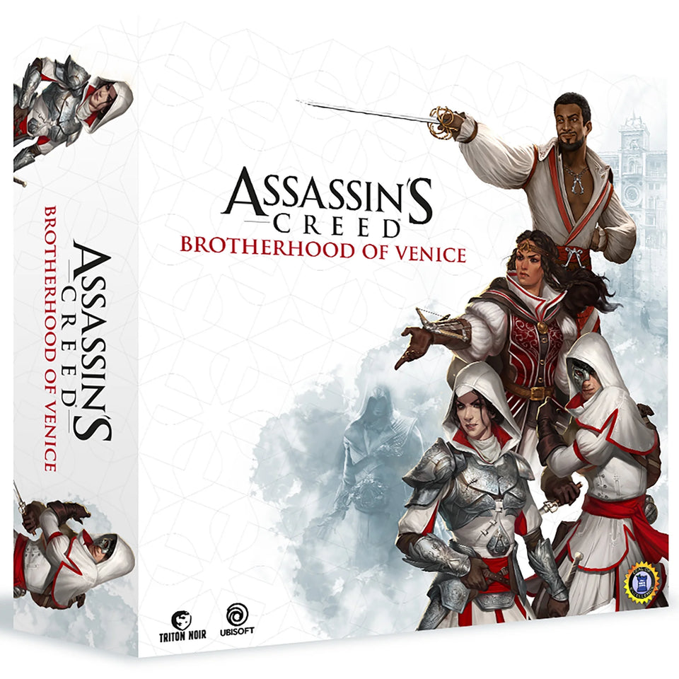Assassin’s Creed®: Brotherhood of Venice - Miniatures Story Driven Board Game, Ages 12+, 1-4 Players