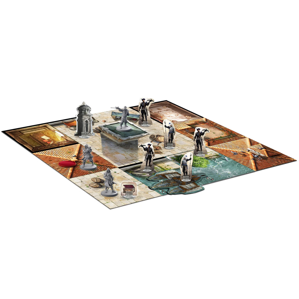 Assassin’s Creed®: Brotherhood of Venice - Miniatures Story Driven Board Game, Ages 12+, 1-4 Players