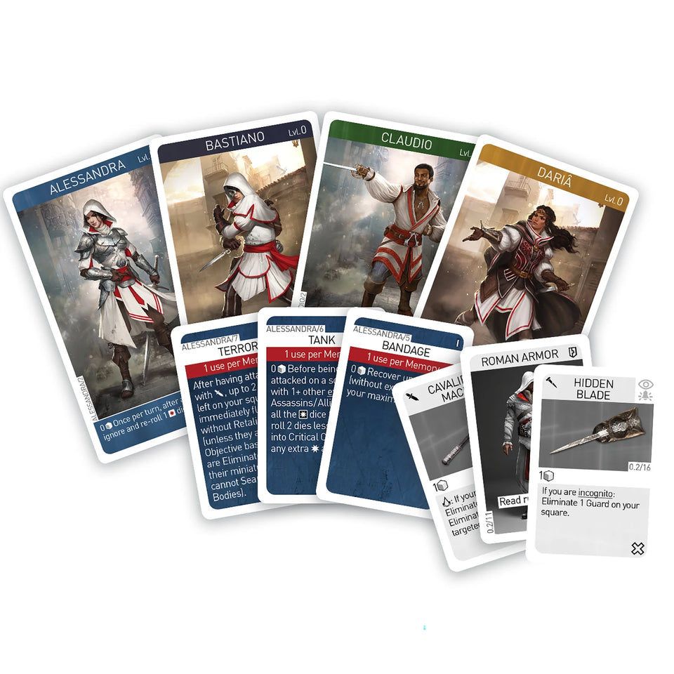 Assassin’s Creed®: Brotherhood of Venice - Miniatures Story Driven Board Game, Ages 12+, 1-4 Players