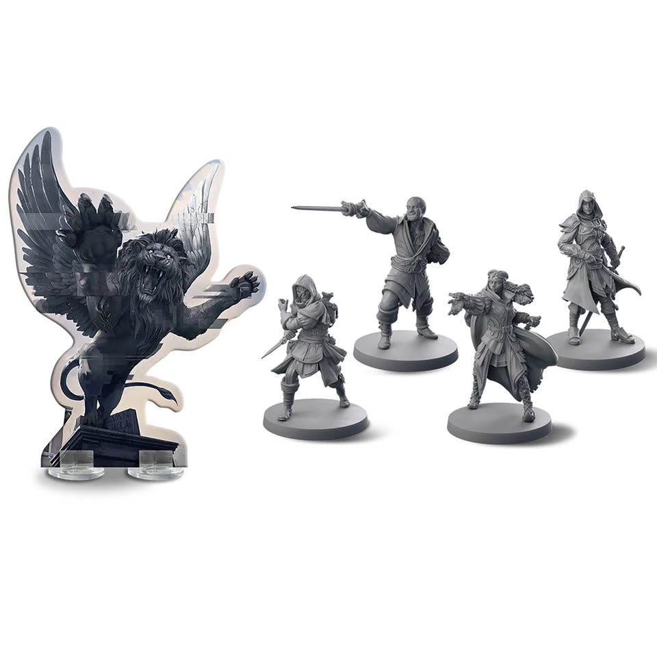 Assassin’s Creed®: Brotherhood of Venice - Miniatures Story Driven Board Game, Ages 12+, 1-4 Players
