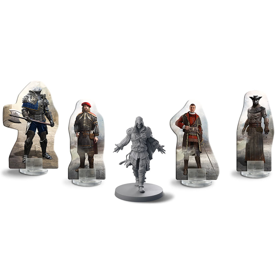 Assassin’s Creed®: Brotherhood of Venice - Miniatures Story Driven Board Game, Ages 12+, 1-4 Players